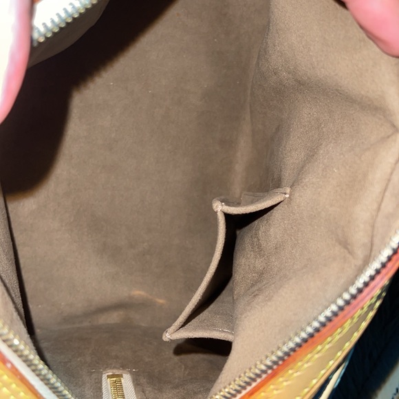 Authentic Louis Vuitton Black Multicolor Priscilla purse bag - Picture 7 of 9